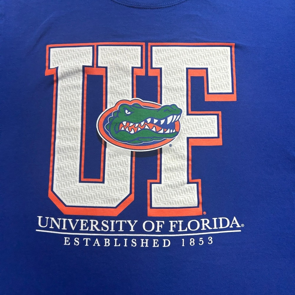 Box Seat Clothing Florida Gators‎ Shirt Large Tee Graphics Men Short Sleeve